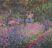 Claude Monet The Artist's Garden at Giverny oil painting on canvas